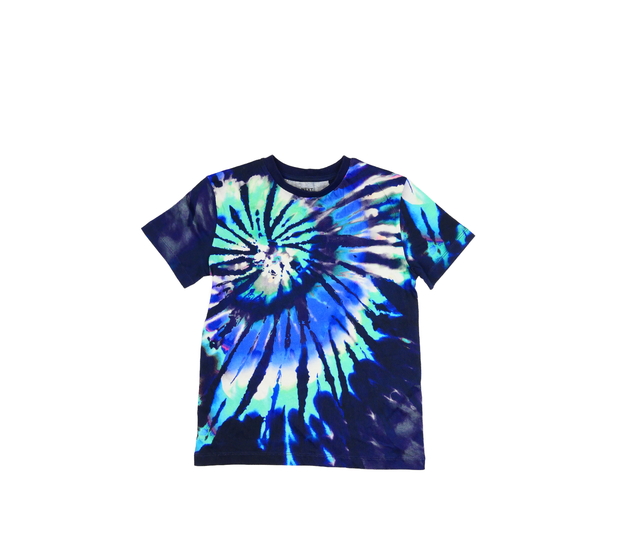 Modré batikované triko Next