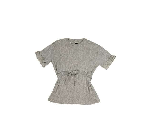 Šedé melírované triko River Island