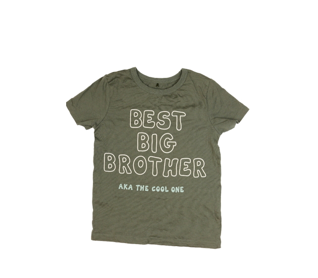 Khaki triko s nápisem George