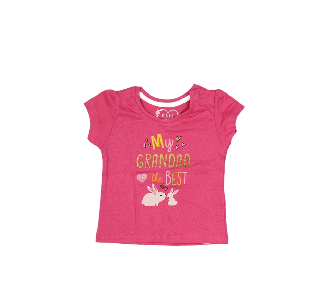 Růžové zdobné triko Primark