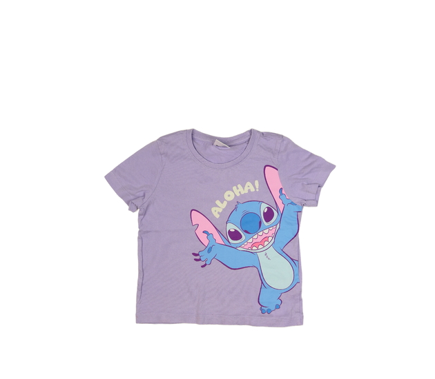 Fialové triko Stitch Disney Primark