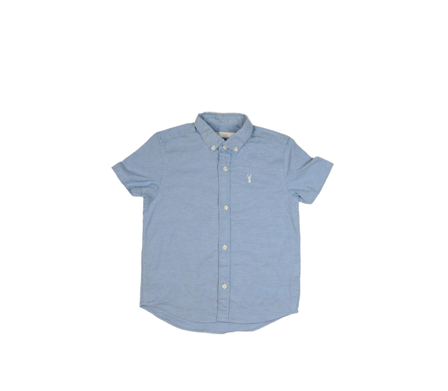 Modrá melírovaná košile Next