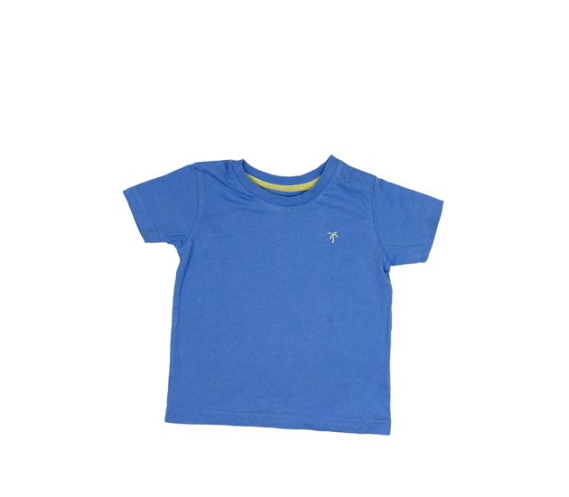 Modré triko s malou palmou 