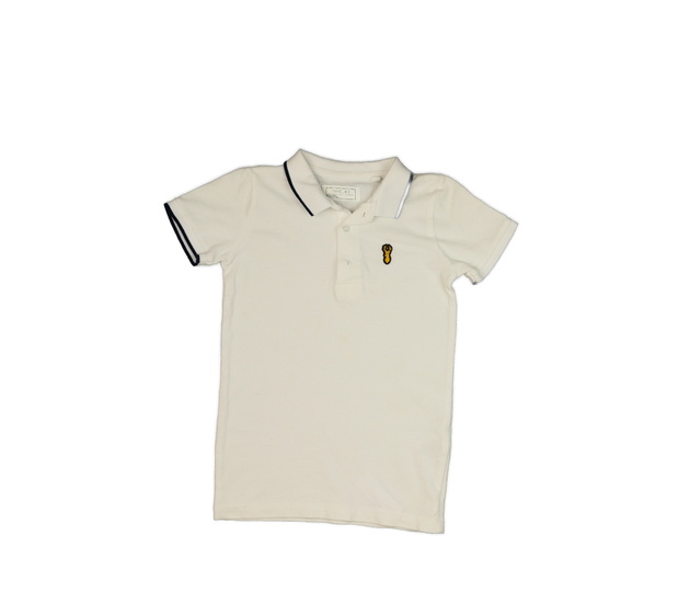 Bílé triko s límečkem Next