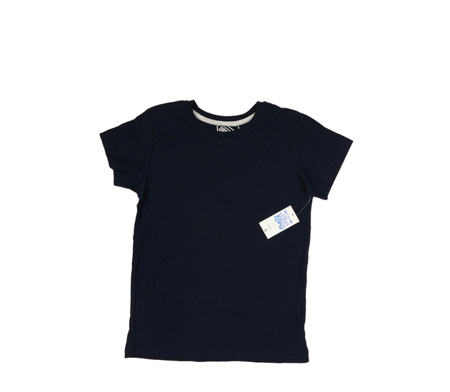 Nové tmavě modré melírované triko 