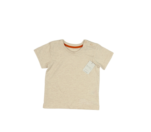 Nové krémové melírované triko 