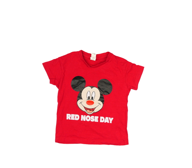 Červené triko Mickey 