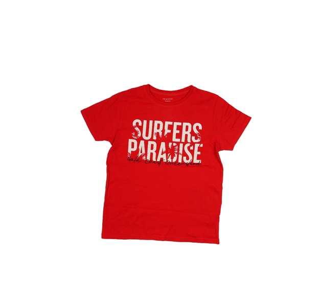 Červené triko Primark