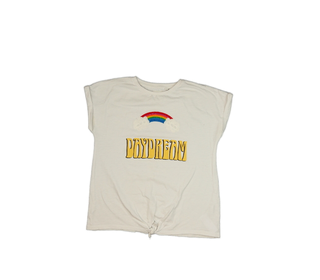 Bílé triko s duhou Next