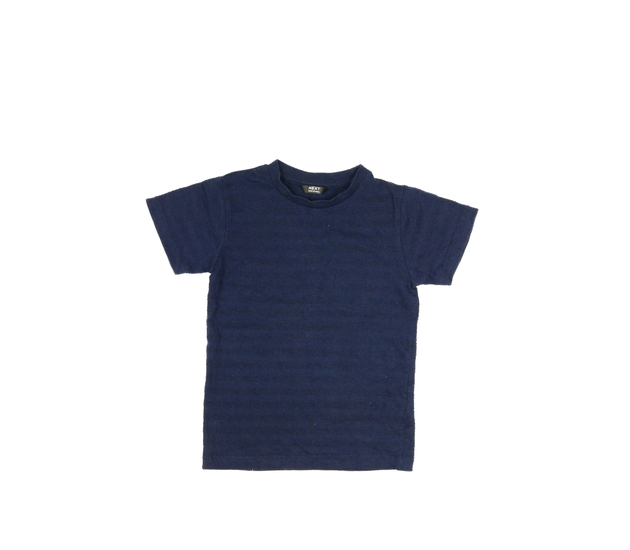 Tmavě modré vzorované triko Next