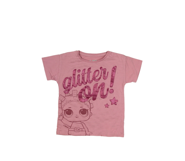 Růžové triko LOL Nutmeg