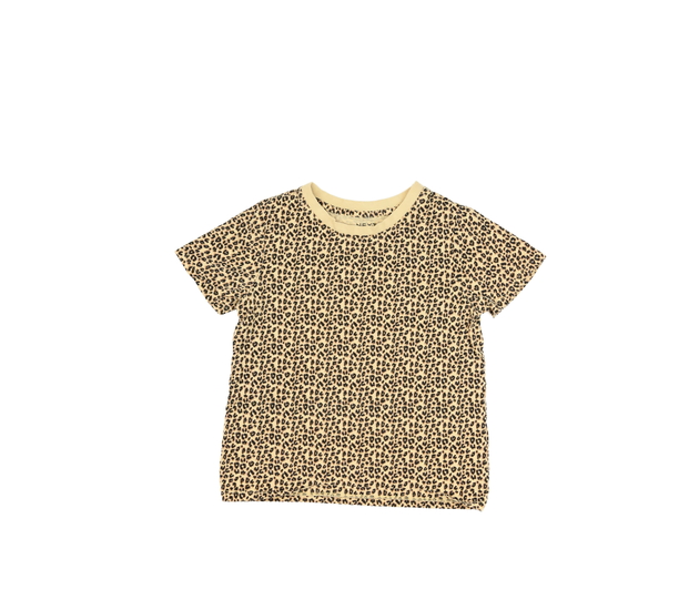 Hnědé vzorované triko Next