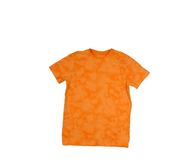 Oranžové batikované triko Primark