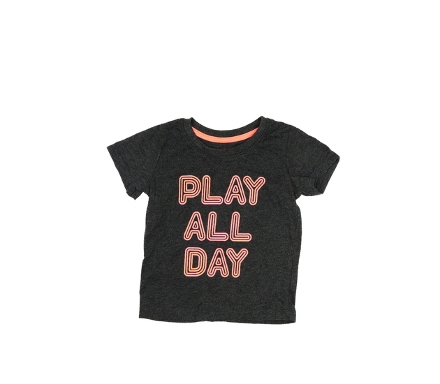 Šedé triko s nápisem Primark