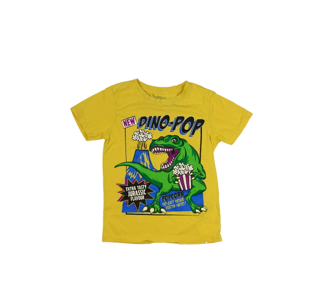 Žluté triko s dinosaurem Nutmeg