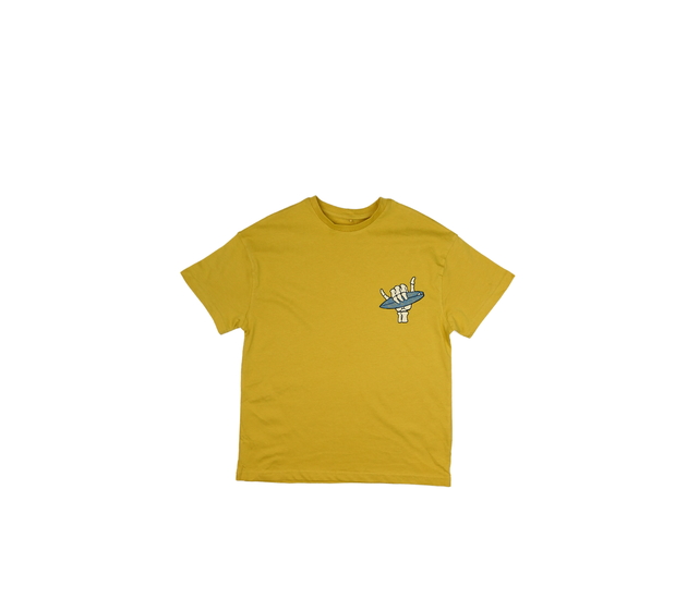 Hnědé triko s cool potiskem George