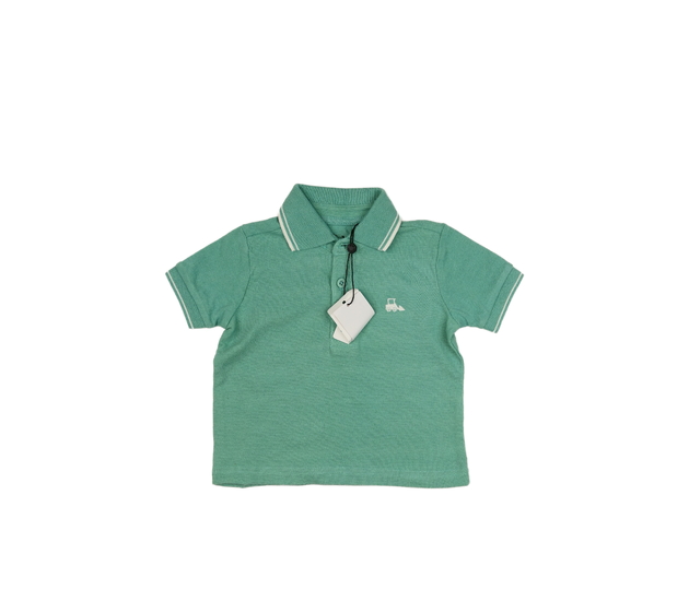 Nové zelené triko s límečkem M&Co