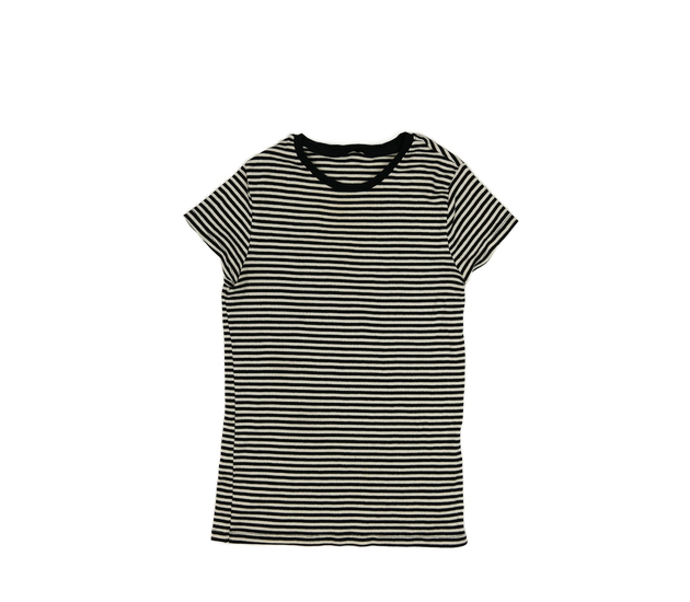 Pruhované černo-bílé triko George