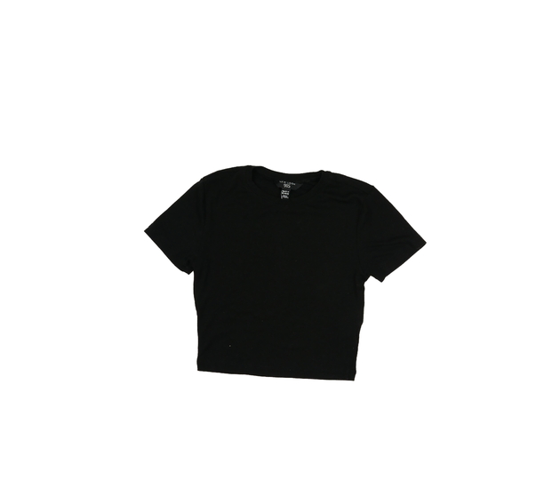 Černý crop top New Look 