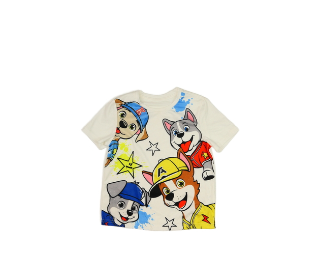 Bílé triko Tlapková Patrola