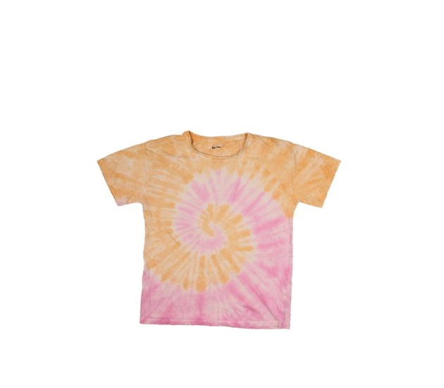 Barevně batikované triko Tu