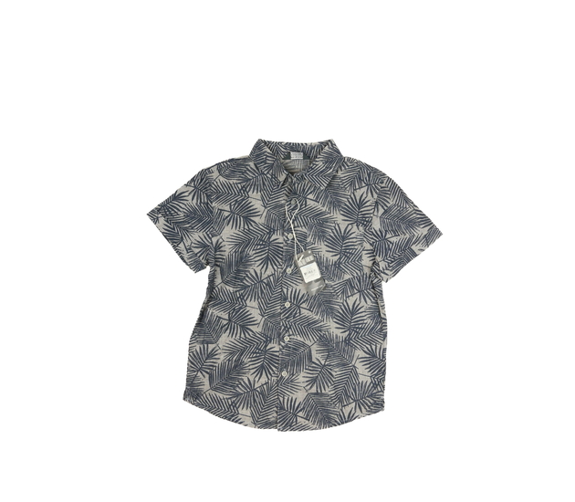 Nová tmavá košile s listy Primark 