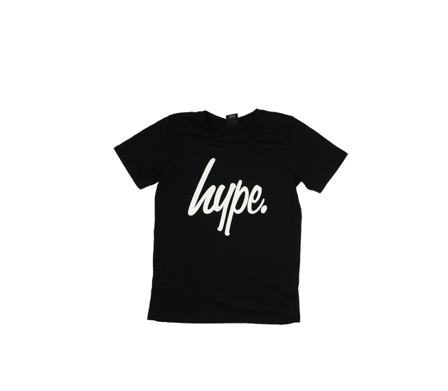 Černé triko Hype 