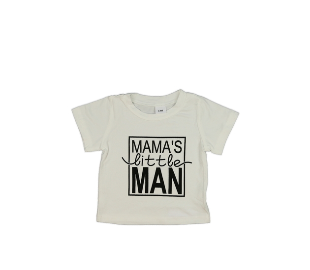 Bílé triko s nápisem 