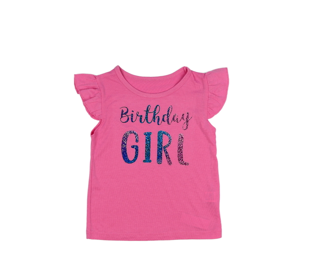 Růžové triko pro narozeninovou holku 