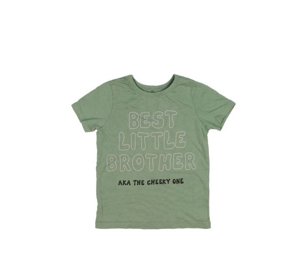 Zelené triko s nápisem George