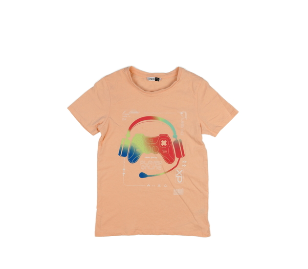 Lososové triko s herním motivem 