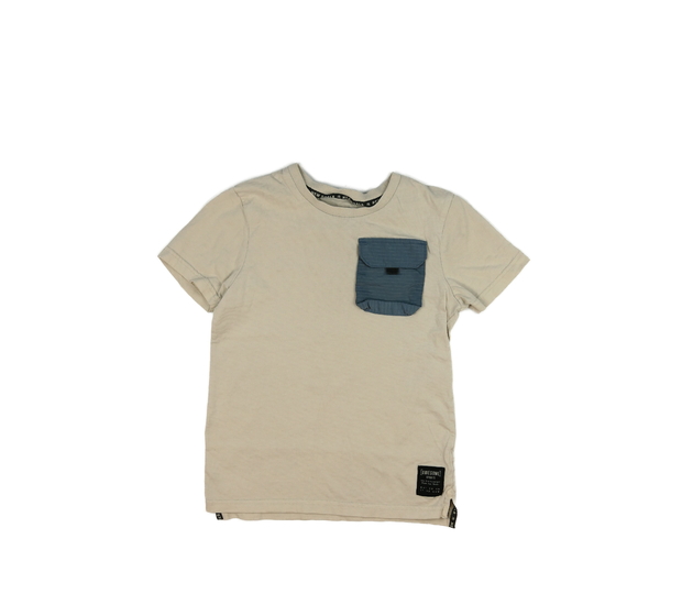 Hnědé triko s kapsou George