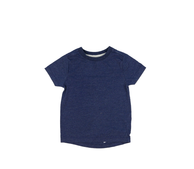 Tmavě modré melírované triko Nutmeg 