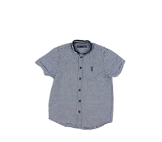 Modro-bílá kostkovaná košile Next