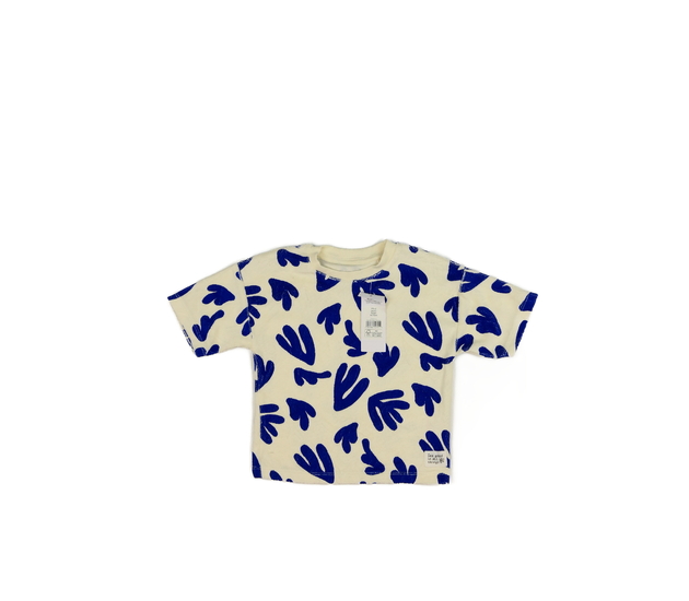 Nové krémovo-modré triko George