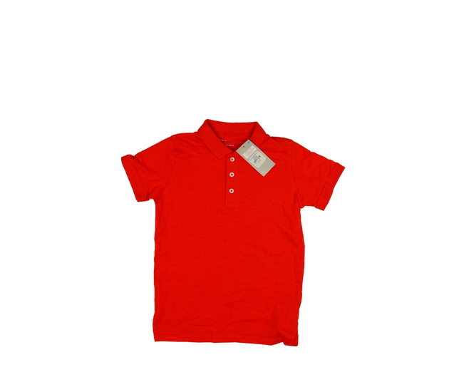 Nové červené triko s límečkem Primark 