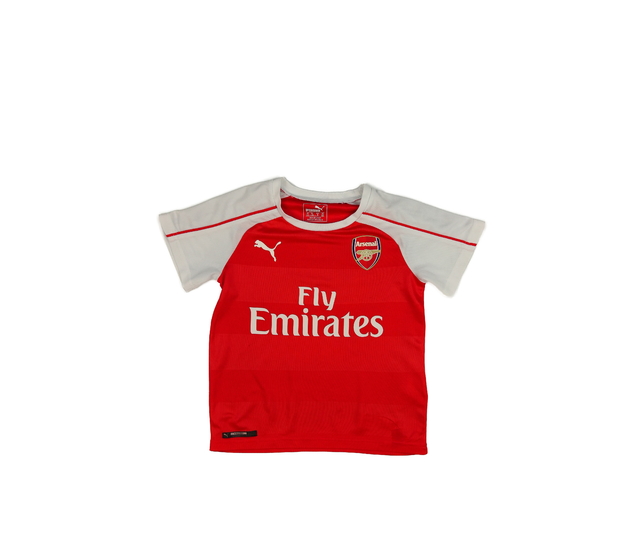 Červenobílé sportovní triko Puma