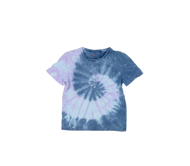 Modré batikované triko Tu 
