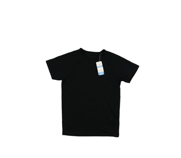 Nové černé sportovní triko Nutmeg 