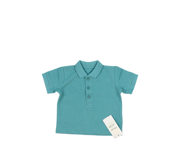 Nové modré triko s límečkem George