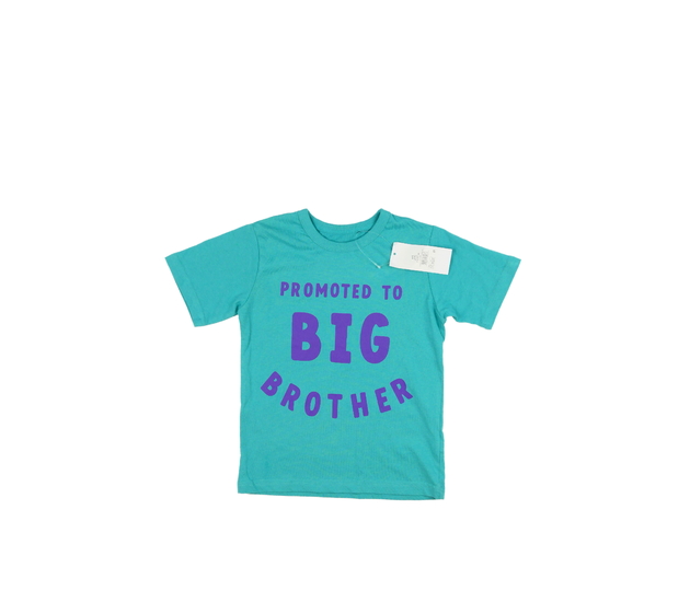 Nové modré triko s nápisem George