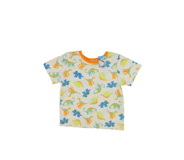 Nové světlé triko s dinosaury 