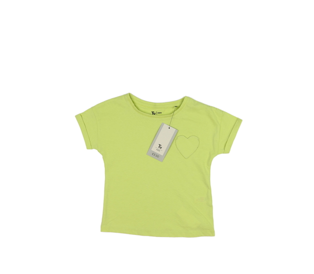 Nové žluté triko se srdcem Tu 