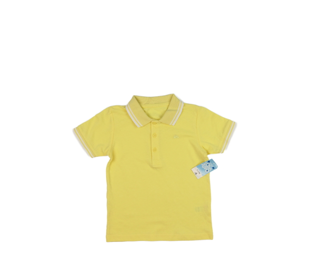 Nové žluté triko s límečkem 
