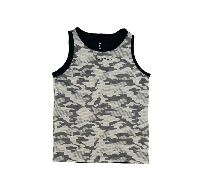 Maskáčové sportovní tílko