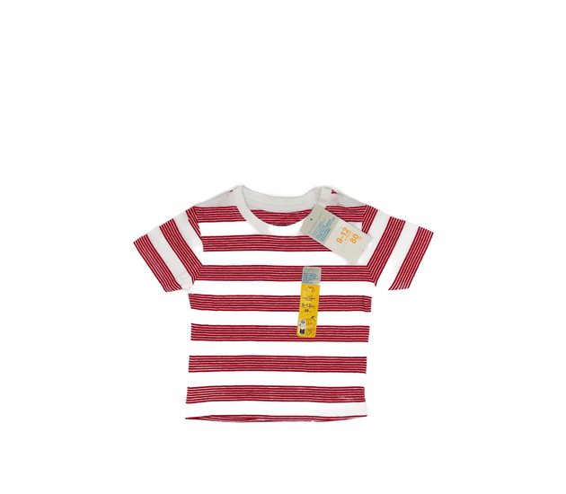 Nové červeno-bílé pruhované triko Primark 