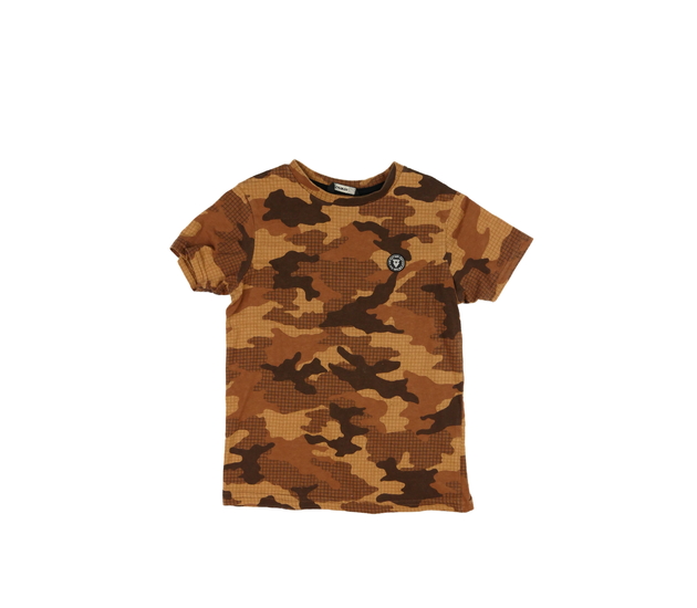 Hnědé maskáčové triko George