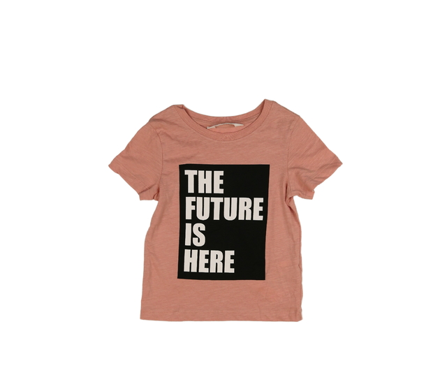 Růžové melírované triko H&M