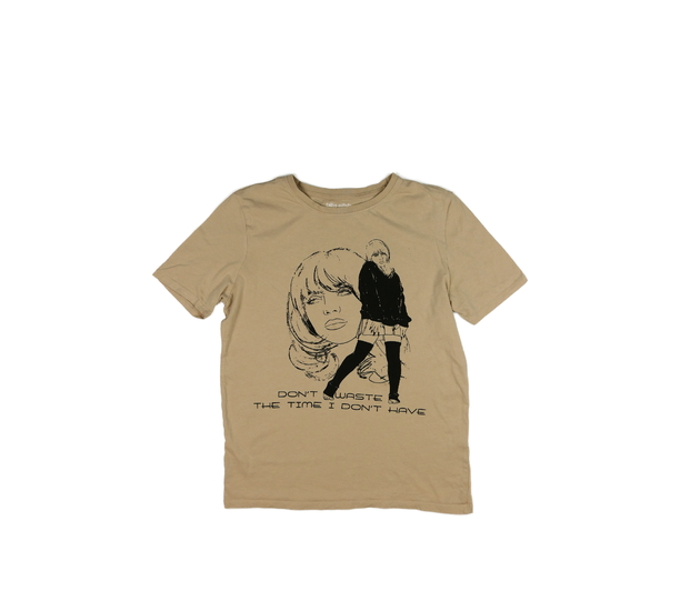 Hnědé triko Billie Eilish 