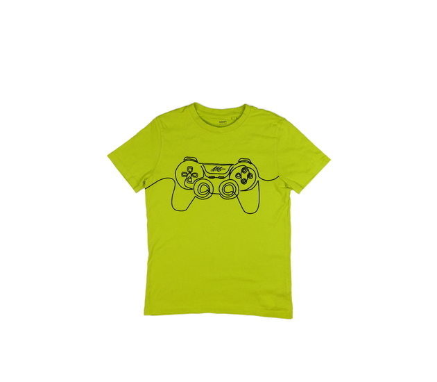 Zelené triko s herním ovladačem Next